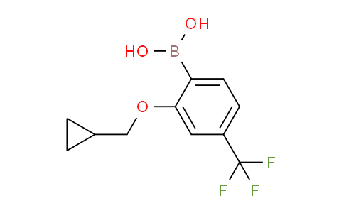 2-(Cyclopropylmethoxy)-4-trifluoromethylphenylboronic acid