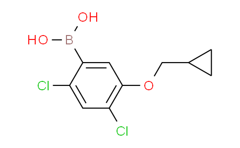 2,4-Dichloro-5-(cyclopropylmethoxy)phenylboronic acid
