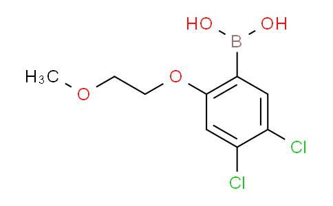 BP29212 | 1256354-99-0 | 4,5-Dichloro-2-(2-methoxyethoxy)phenylboronic acid