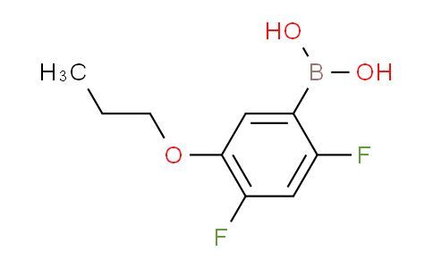 2,4-Difluoro-5-propoxyphenylboronic acid