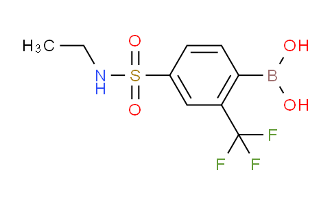 4-(N-Ethylsulfamoyl)-2-trifluoromethylphenylboronic acid
