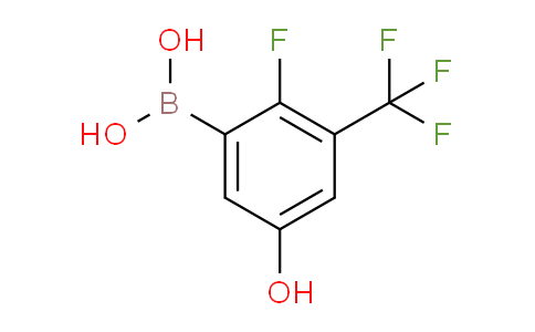 2-Fluoro-5-hydroxy-3-(trifluoromethyl)phenylboronic acid