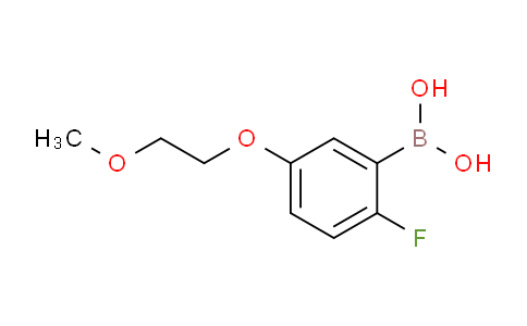 BP29273 | 1675207-10-9 | 2-Fluoro-5-(2-methoxyethoxy)phenylboronic acid