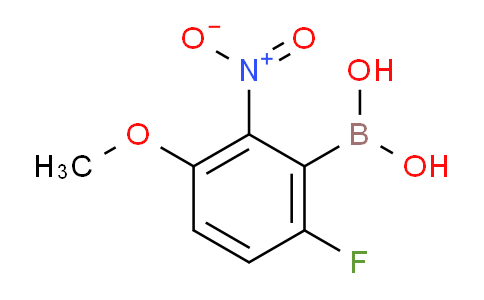 6-Fluoro-3-methoxy-2-nitrophenylboronic acid