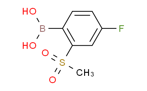 4-Fluoro-2-(methylsulfonyl)phenylboronic acid