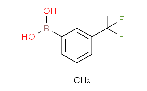 2-Fluoro-5-methyl-3-(trifluoromethyl)phenylboronic acid