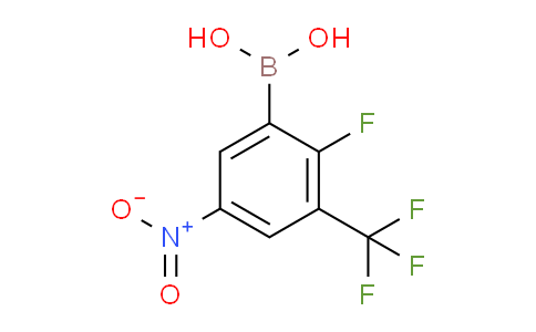 2-Fluoro-5-nitro-3-(trifluoromethyl)phenylboronic acid