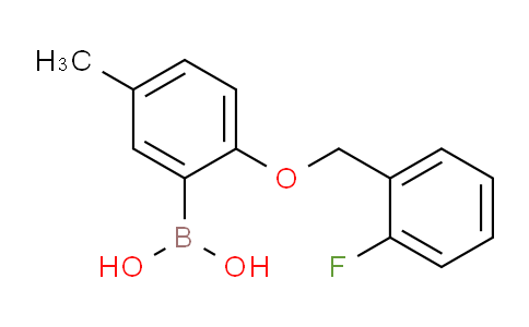 BP29304 | 1256358-51-6 | 2-(2-Fluorophenylmethoxy)-5-methylphenylboronic acid
