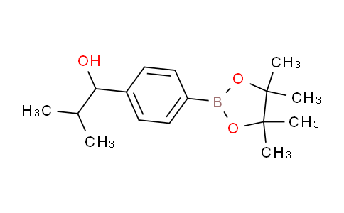 4-(1-Hydroxy-2-methylpropyl)phenylboronic acid pinacol ester