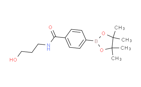 4-(3-Hydroxy-n-propylaminocarbonyl)phenylboronic acid pinacol ester