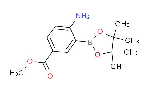 2-Amino-5-(methoxycarbonyl)phenylboronic acid pinacol ester