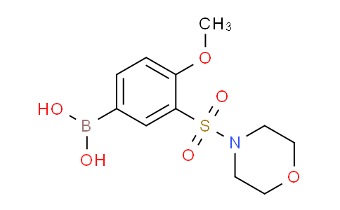 4-Methoxy-3-(N-morpholinylsulfonyl)phenylboronic acid