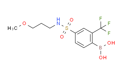 BP29384 | 1402238-35-0 | 4-(N-(3-Methoxypropyl)sulfamoyl)-2-trifluoromethylphenylboronic acid
