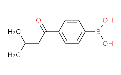 4-(3-Methylbutanoyl)phenylboronic acid