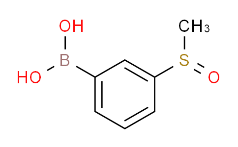 3-Methylsulfinylphenylboronic acid