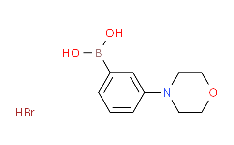3-Morpholinophenylboronic acid hydrobromide