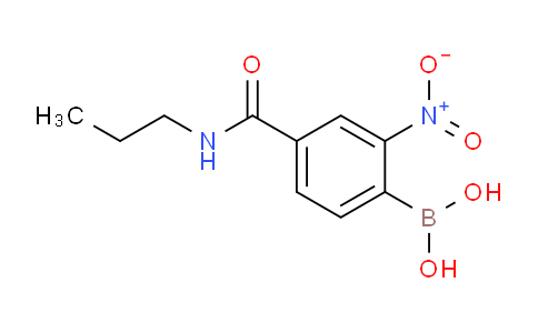 2-Nitro-4-(propylcarbamoyl)phenylboronic acid