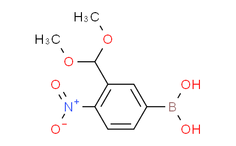 [3-(Dimethoxymethyl)-4-nitrophenyl]boronic acid