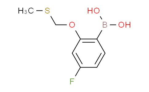 4-Fluoro-2-(methylthiomethoxy)phenylboronic acid