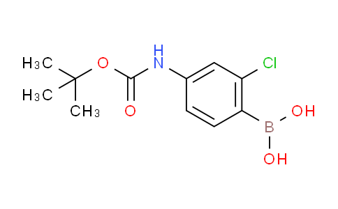 (4-{[(tert-Butoxy)carbonyl]amino}-2-chlorophenyl)boronic acid