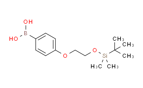 4-{2-[(tert-Butyldimethylsilyl)oxy]ethoxy}phenylboronic acid