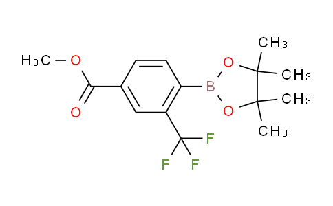 4-Methoxycarbonyl-2-trifluoromethylphenylboronic acid pinacol ester
