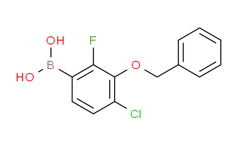 3-Benzyloxy-4-chloro-2-fluorophenylboronic acid