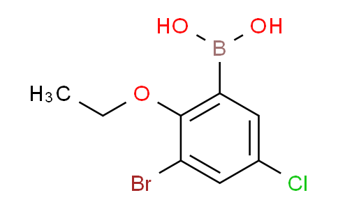 3-Bromo-5-chloro-2-ethoxyphenylboronic acid
