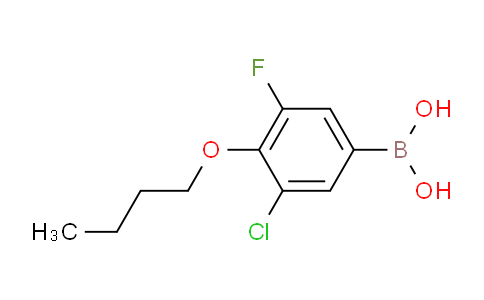 4-Butoxy-3-chloro-5-fluorophenylboronic acid