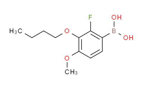 3-Butoxy-2-fluoro-4-methoxyphenylboronic acid