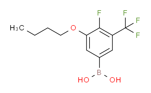 3-Butoxy-4-fluoro-5-(trifluoromethyl)phenylboronic acid