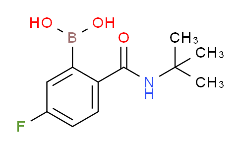 2-(t-Butylcarbamoyl)-5-fluorophenylboronic acid