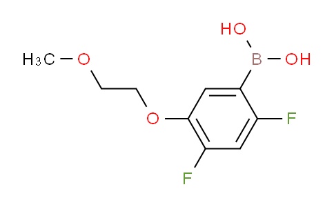 2,4-Difluoro-5-(2-methoxyethoxy)phenylboronic acid