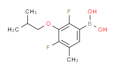 BP29614 | 2096339-91-0 | 2,4-Difluoro-5-methyl-3-(2-methylpropoxy)phenylboronic acid