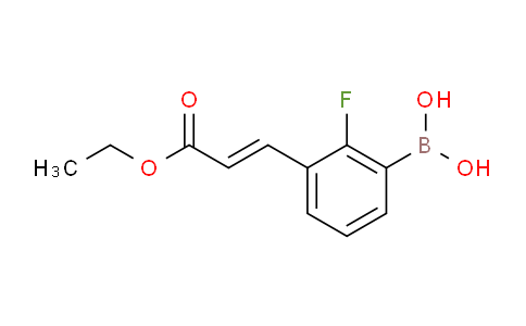 BP29625 | 2096353-43-2 | E-3-(2-Ethoxycarbonylvinyl)-2-fluorophenylboronic acid