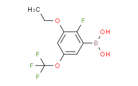 3-Ethoxy-2-fluoro-5-(trifluoromethoxy)phenylboronic acid