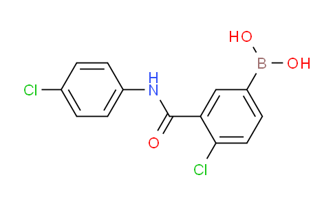 4-Chloro-3-(4-chlorophenylcarbamoyl)phenylboronic acid