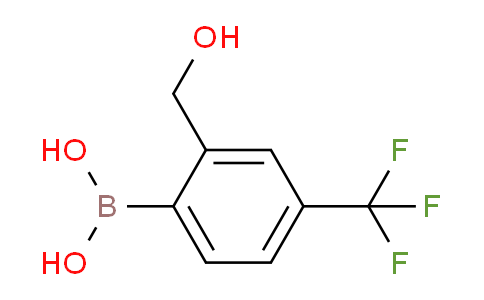 2-(Hydroxymethyl)-4-(trifluoromethyl)phenylboronic acid