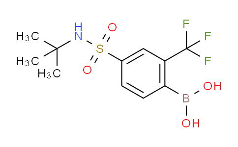 4-(N-tert-Butylsulfamoyl)-2-trifluoromethylphenylboronic acid