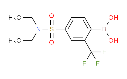 4-(N,N-Diethylsulfamoyl)-2-trifluoromethylphenylboronic acid
