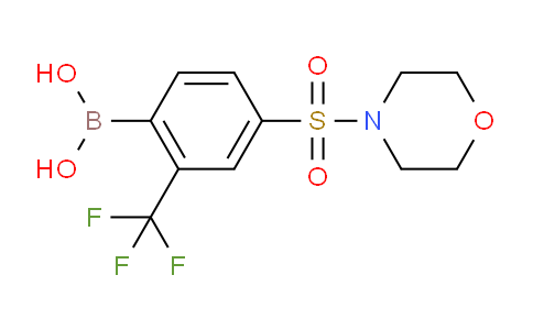 4-(Morpholinosulfonyl)-2-trifluoromethylphenylboronic acid