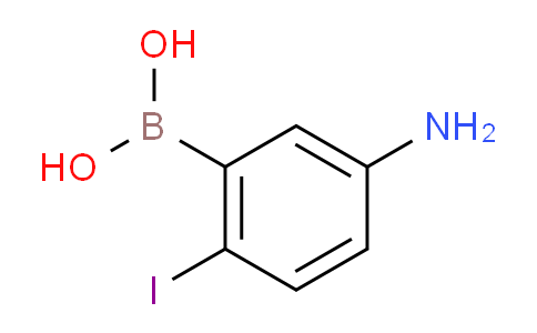 5-Amino-2-iodophenylboronic acid