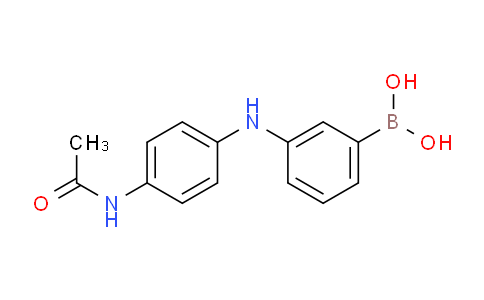 3-(4-Acetamidophenylamino)phenylboronic acid