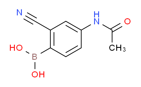 4-Acetamido-2-cyanophenylboronic acid