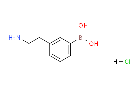 [3-(2-aminoethyl)phenyl]boronic acid HCl