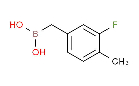 [(3-Fluoro-4-methylphenyl)methyl]boronic acid