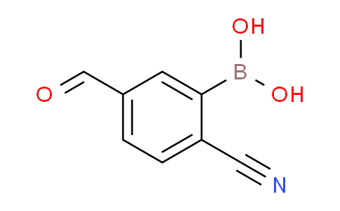 (2-Cyano-5-formylphenyl)boronic acid