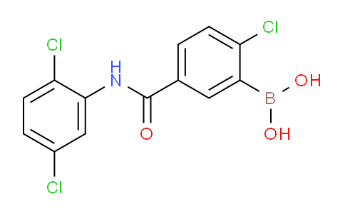 2-Chloro-5-(2,5-dichlorophenylcarbamoyl)phenylboronic acid