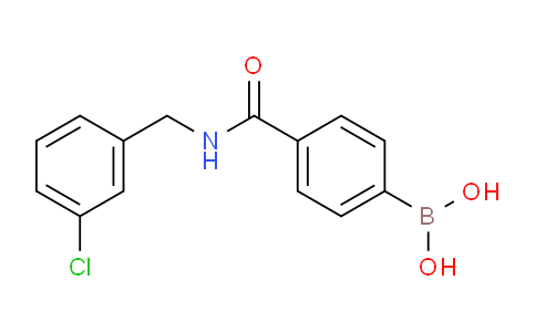 4-(3-Chlorobenzylcarbamoyl)phenylboronic acid