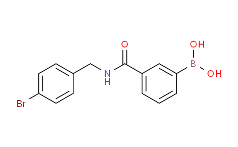 3-(4-Bromobenzylcarbamoyl)phenylboronic acid